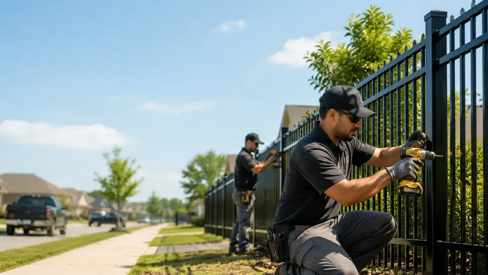 Metal Fence Installation in Westphalia, IN